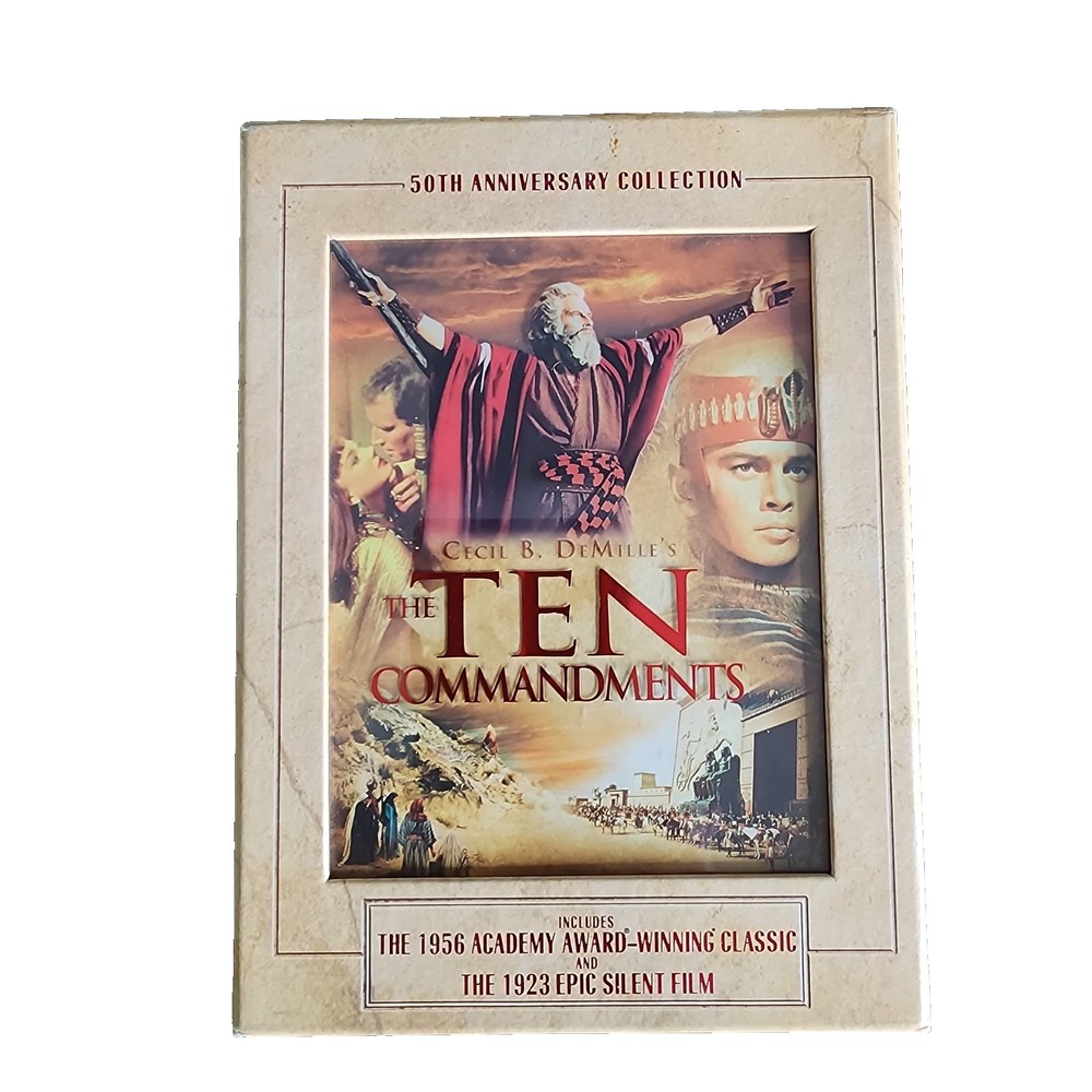 The Ten Commandments 50th Anniversary Collection (DVD 3-Disc Set)